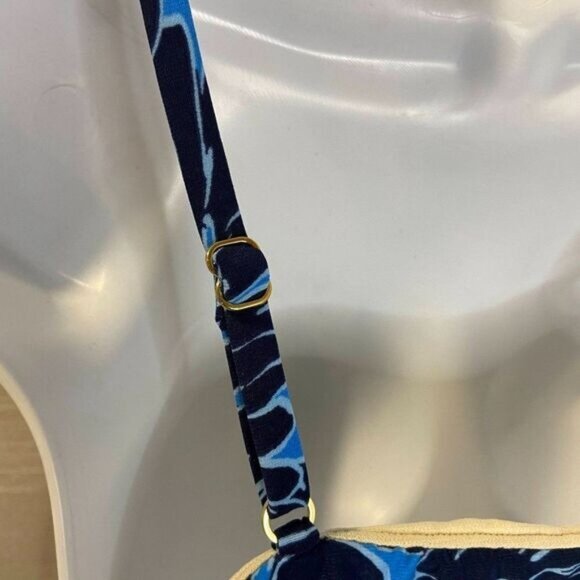 Dreamsuit By‎ Miracle Brands Slimming Control Palm Print Handkerchief Hem - Picture 5 of 5